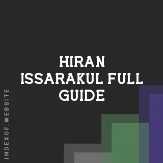 Hiran Issarakul Full Guide | Indexof