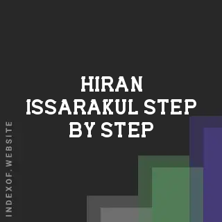 Hiran Issarakul Step-by-Step | Indexof