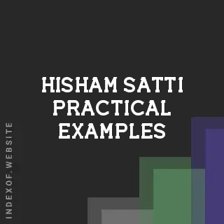 Hisham Satti Practical Examples | Indexof