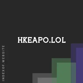 hkeapo.lol by Paula Pena site -  Indexof