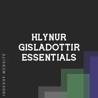 Hlynur Gisladottir Essentials | Indexof