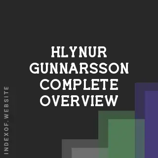 Hlynur Gunnarsson Complete Overview | Indexof