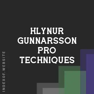Hlynur Gunnarsson Pro Techniques | Indexof