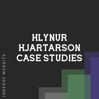 Hlynur Hjartarson Case Studies | Indexof