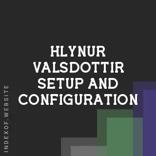 Hlynur Valsdottir Setup and Configuration | Indexof