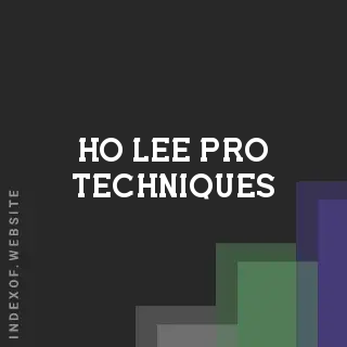 Ho Lee Pro Techniques | Indexof