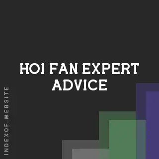 Hoi Fan Expert Advice | Indexof