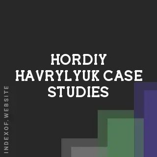 Hordiy Havrylyuk Case Studies | Indexof