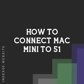 How to Connect Mac mini to 5.1 Surround Sound Speakers