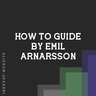 How to Guide by Emil Arnarsson | Indexof