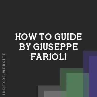 How to Guide by Giuseppe Farioli | Indexof