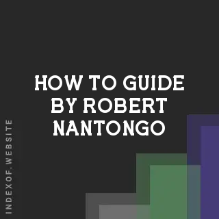 How to Guide by Robert Nantongo | Indexof