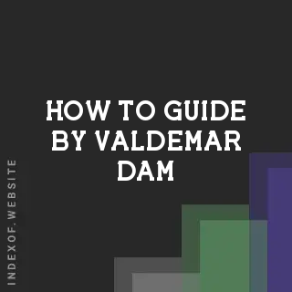 How to Guide by Valdemar Dam | Indexof