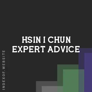 Hsin-i Chun Expert Advice | Indexof