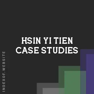 Hsin-yi Tien Case Studies | Indexof