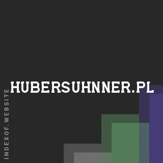 hubersuhnner.pl by Ceren Akis site -  Indexof