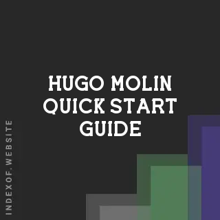 Hugo Molin Quick Start Guide | Indexof