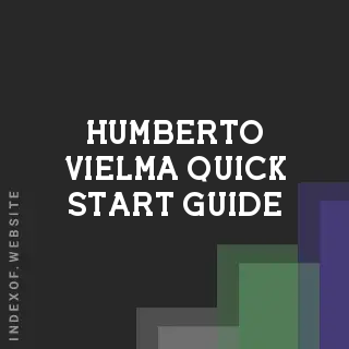 Humberto Vielma Quick Start Guide | Indexof