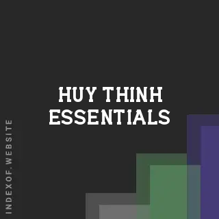 Huy Thinh Essentials | Indexof