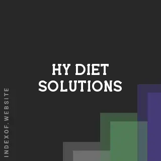 Hy Diet Solutions | Indexof