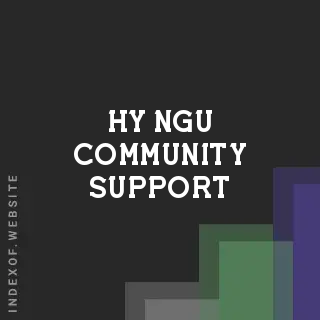 Hy Ngu Community Support | Indexof