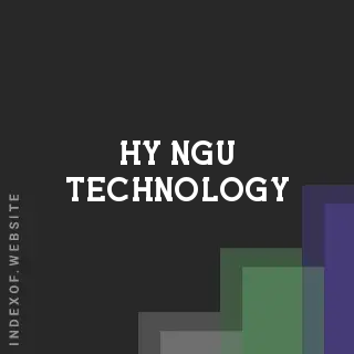Hy Ngu Technology | Indexof
