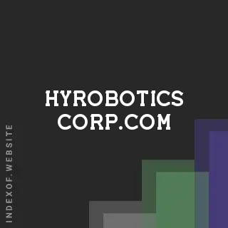 hyrobotics-corp.com by Olivia Vestergaard site -  Indexof