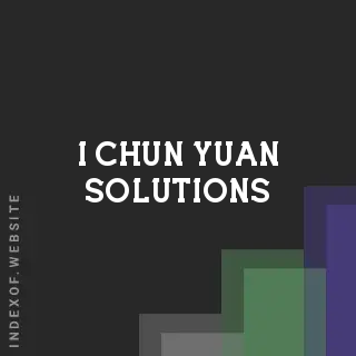I-chun Yuan Solutions | Indexof