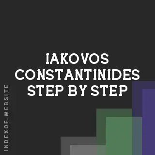 Iakovos Constantinides Step-by-Step | Indexof