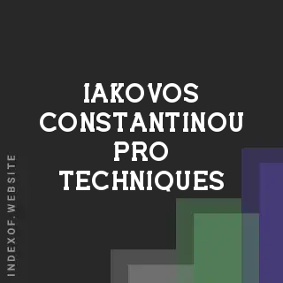Iakovos Constantinou Pro Techniques | Indexof