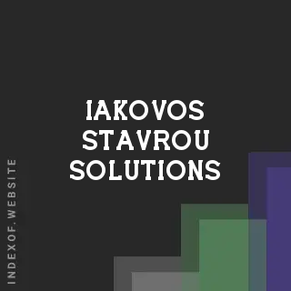 Iakovos Stavrou Solutions | Indexof