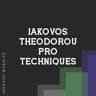Iakovos Theodorou Pro Techniques | Indexof