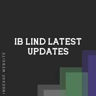 Ib Lind Latest Updates | Indexof