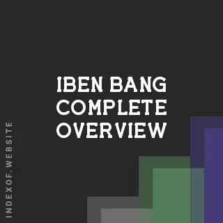 Iben Bang Complete Overview | Indexof