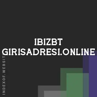 ibizbt-girisadresi.online by Rahul Siddiqui site -  Indexof