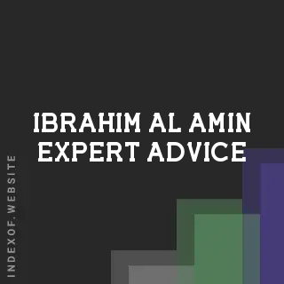 Ibrahim Al-Amin Expert Advice | Indexof