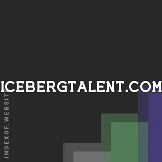 icebergtalent.com by Samuel Bugnon site -  Indexof