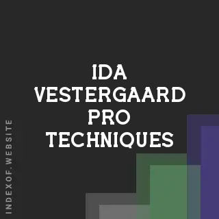 Ida Vestergaard Pro Techniques | Indexof