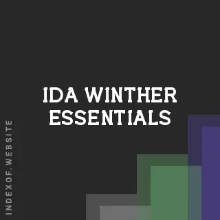 Ida Winther Essentials | Indexof