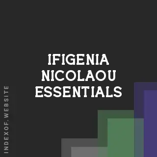 Ifigenia Nicolaou Essentials | Indexof