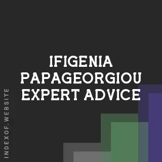 Ifigenia Papageorgiou Expert Advice | Indexof
