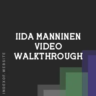 Iida Manninen Video Walkthrough | Indexof