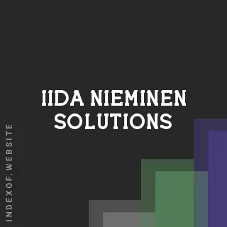 Iida Nieminen Solutions | Indexof