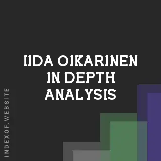 Iida Oikarinen In-Depth Analysis | Indexof