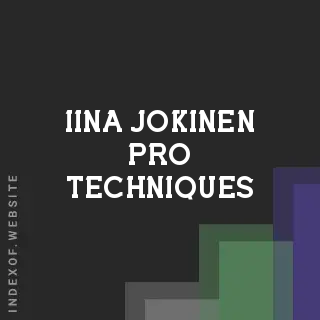 Iina Jokinen Pro Techniques | Indexof