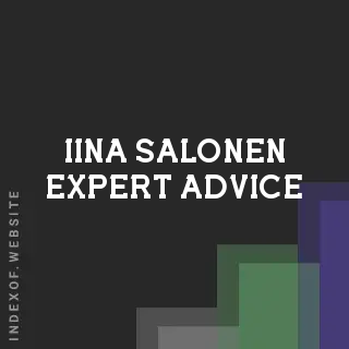 Iina Salonen Expert Advice | Indexof