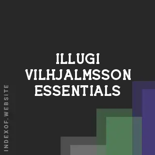 Illugi Vilhjalmsson Essentials | Indexof