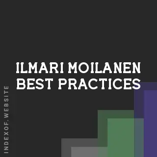 Ilmari Moilanen Best Practices | Indexof
