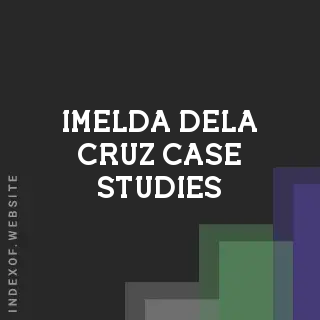 Imelda Dela Cruz Case Studies | Indexof