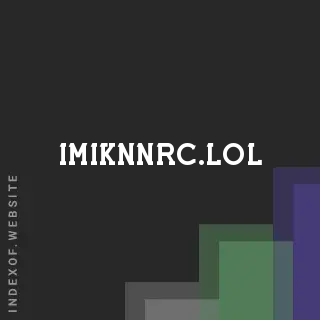 imiknnrc.lol by Gabriel Velasco site -  Indexof